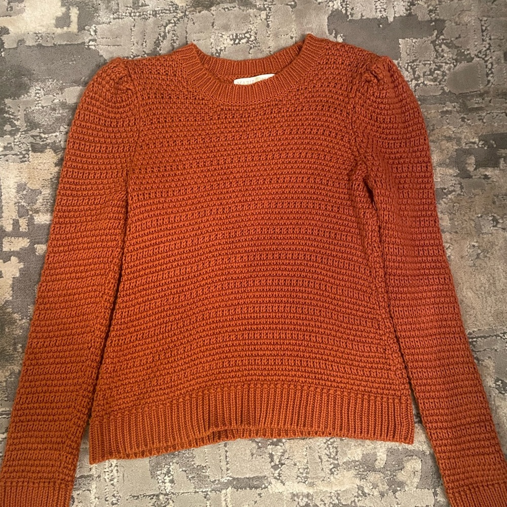 Marie Oliver Rust Sweater